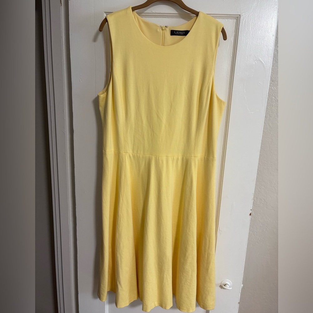 Yellow Sleeveless Dress
